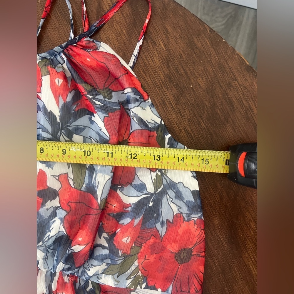 Pea in the pod floral maternity maxi dress size M - Picture 4 of 7